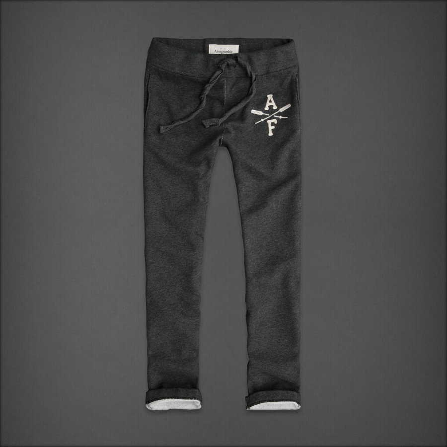 Abercrombie Fitch Hombres Clásico Pantalones deportivos AF7307